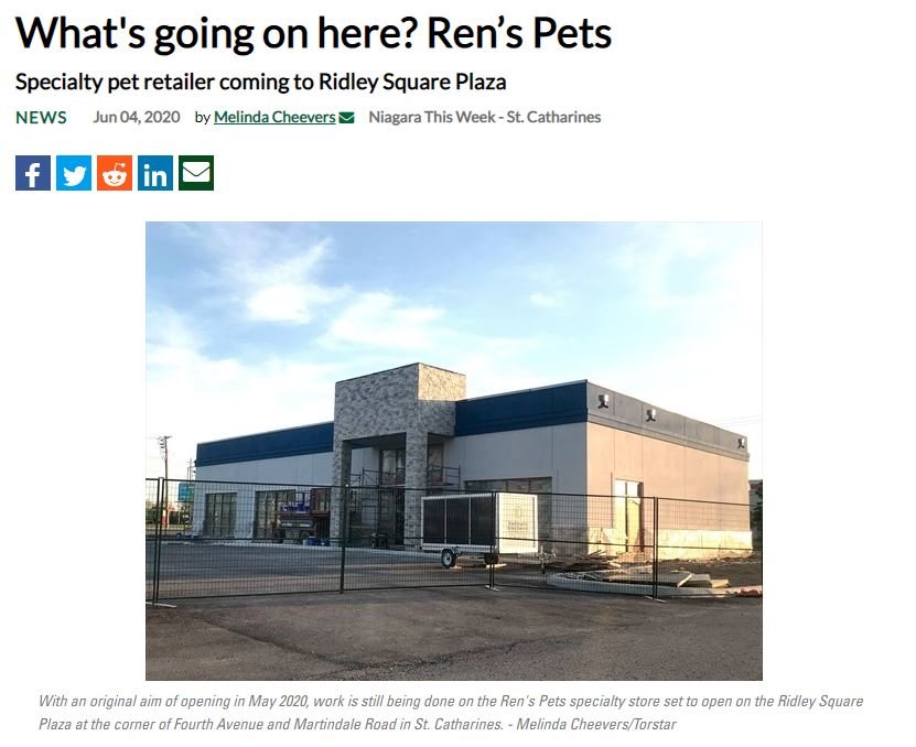 Specialty pet retailer coming to Ridley Square Plaza