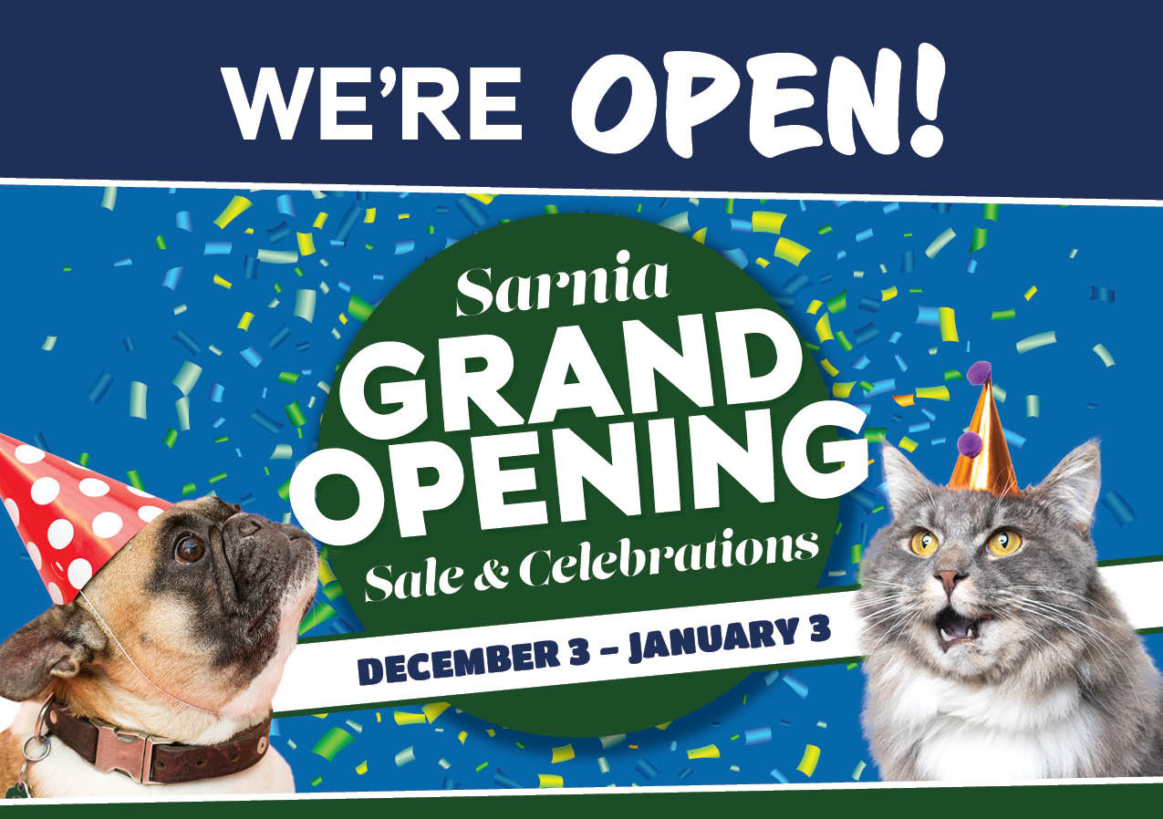 Sarnia Grand Opening - Opening December 3rd