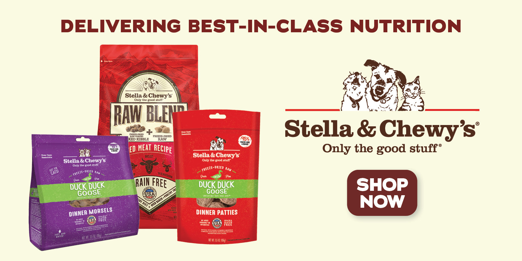 Stella and Chewy's - Delivering best in class nutrition