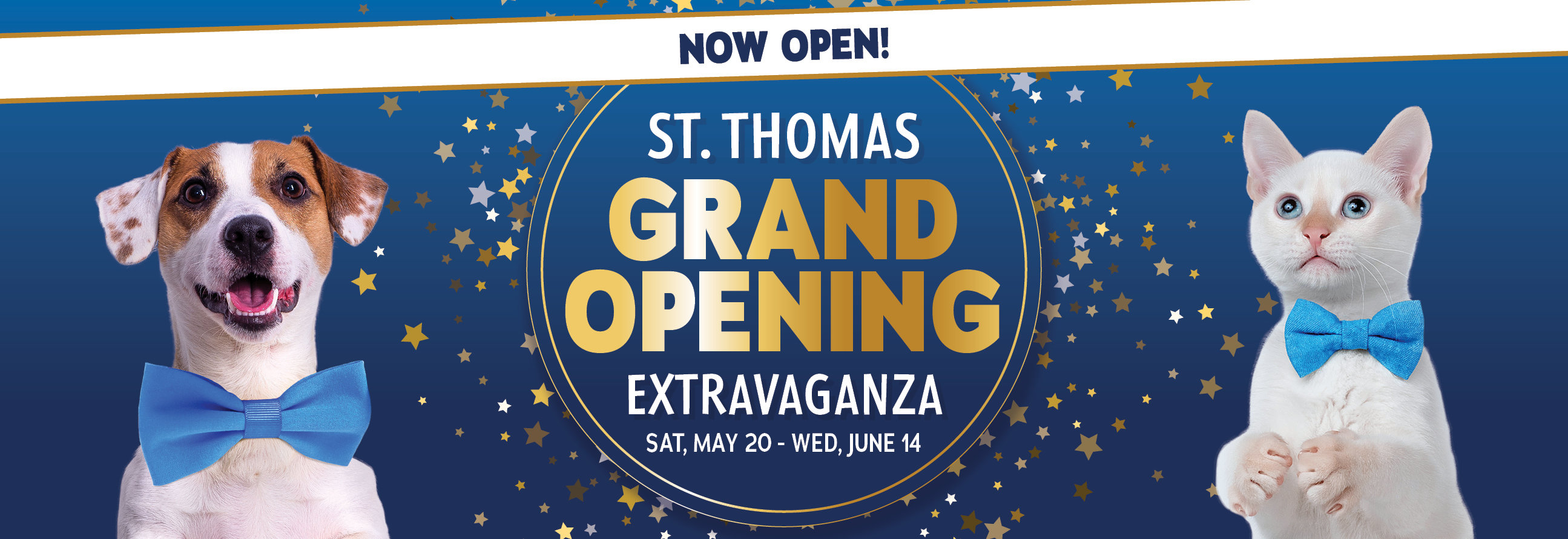 St Thomas now open