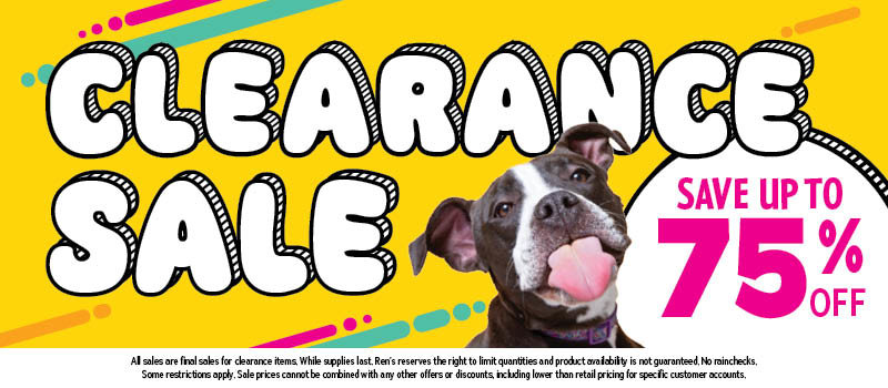 Clearance Closeout and Special deals on pet products at Pets2Bed