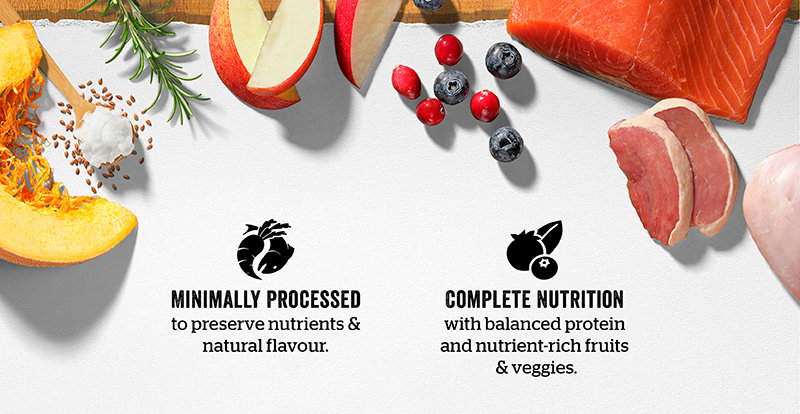 Minimally Processed and complete nutrition