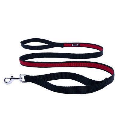 2-Tone Regular Style Lead - Black & Red- 1"W x 6'L