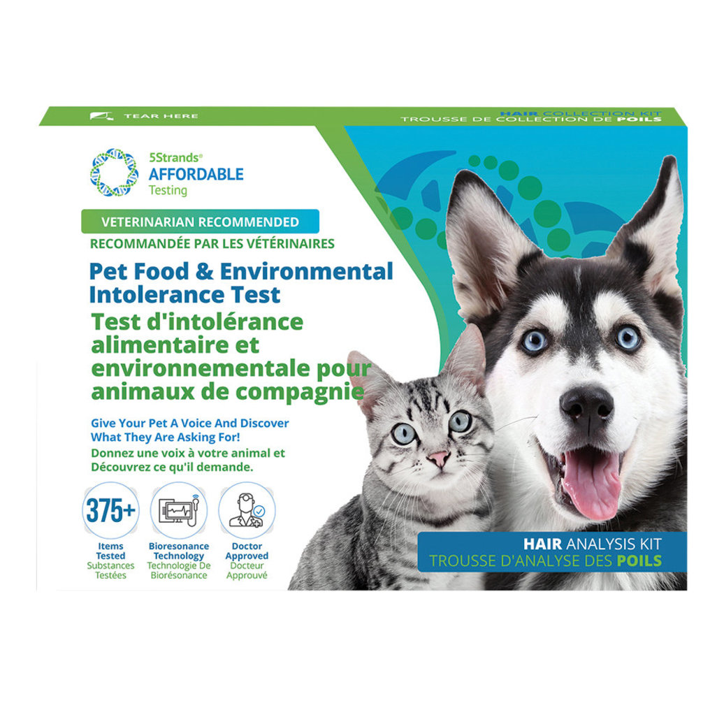View larger image of 5Strands Affordable Testing, 
Pet Food & Environmental Intolerance Testing Kit