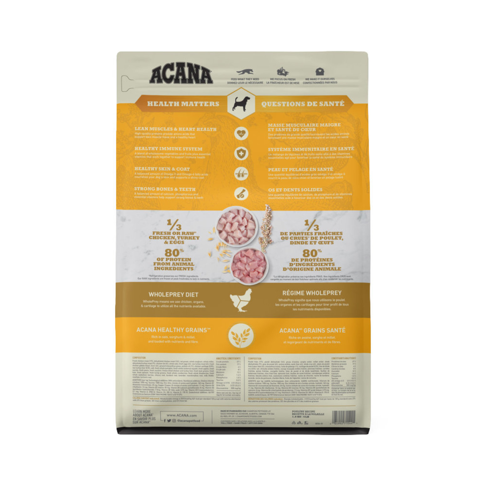 Acana Adult Healthy Grains Free Run Poultry 1.8 kg Ren s Pets