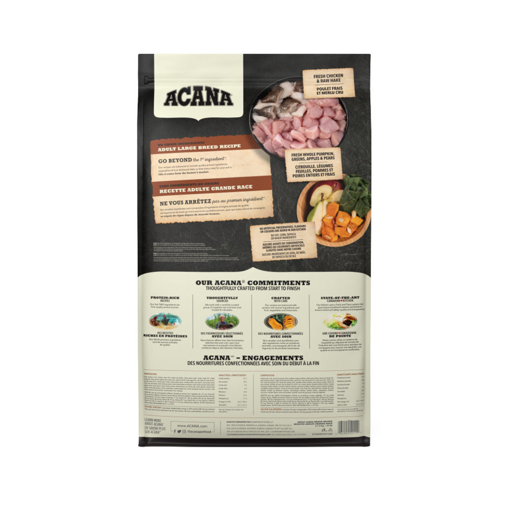 View larger image of Acana, Adult Large Breed Dog Food