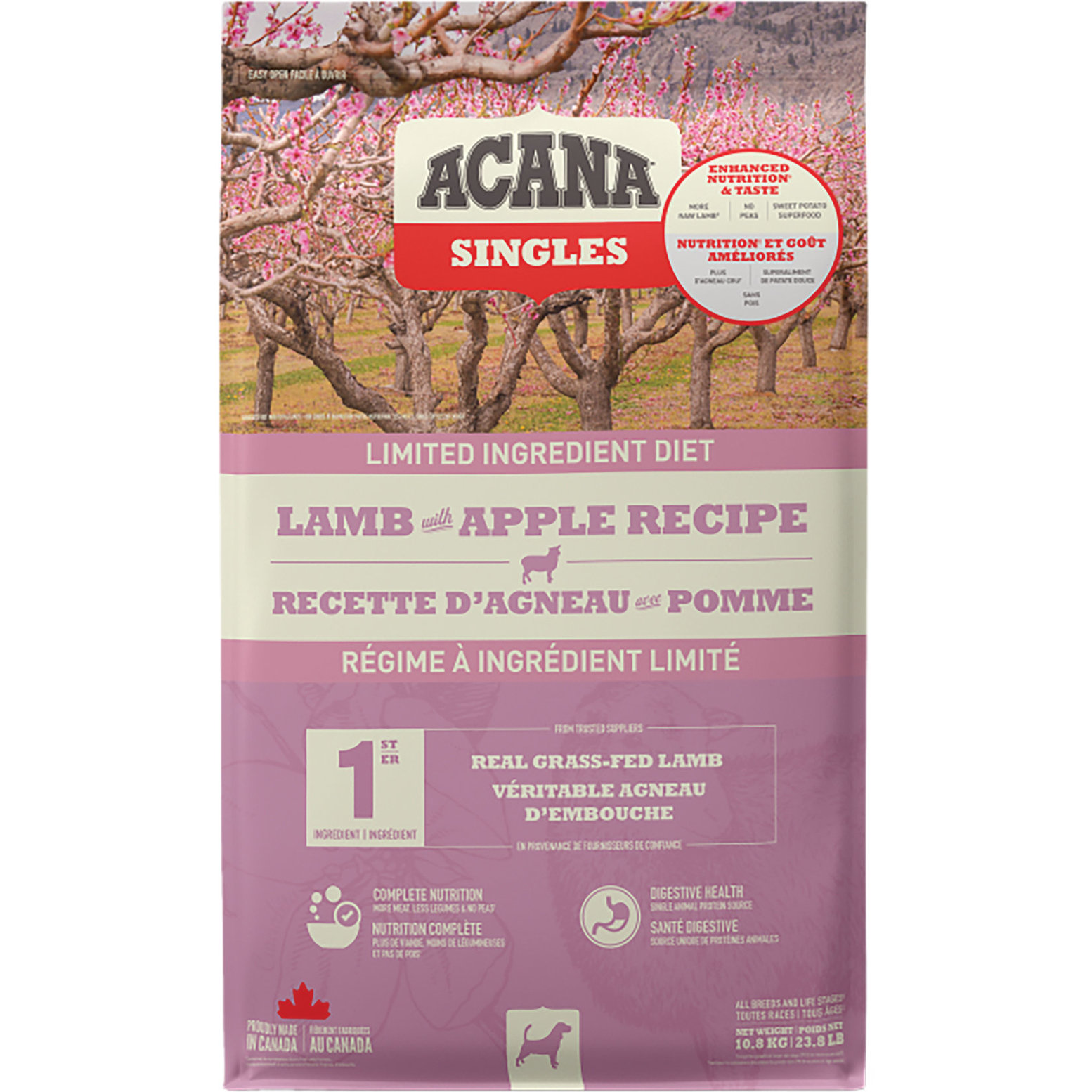 Acana singles lamb outlet and apple