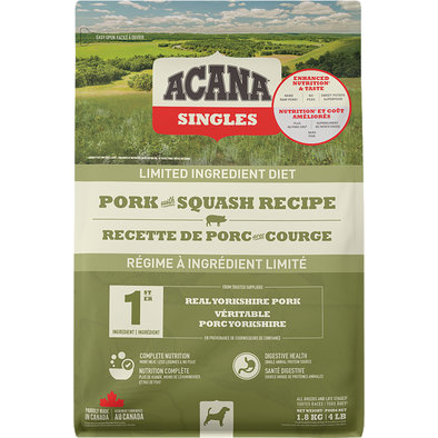 Acana, Adult - Singles Pork & Squash