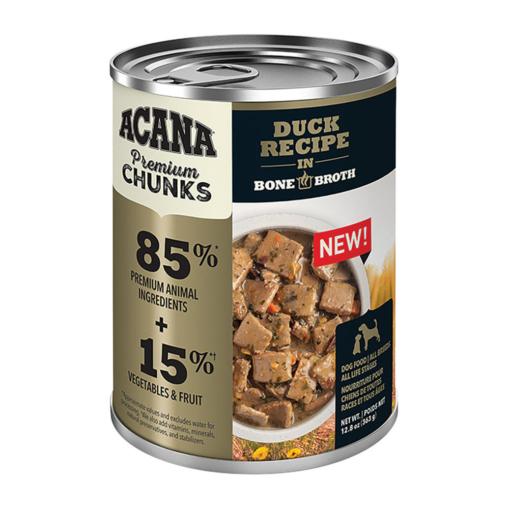 View larger image of Acana, Can, Adult - Duck Recipe in Bone Broth - 363 g - Wet Dog Food