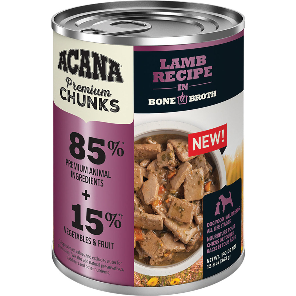 View larger image of Acana, Can, Adult - Lamb Recipe in Bone Broth - 363 g - Wet Dog Food