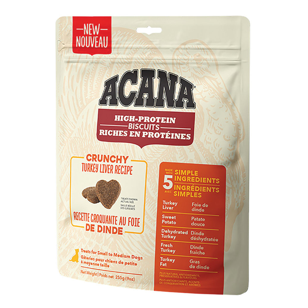 View larger image of Acana, Crunchy Biscuits - Turkey Liver