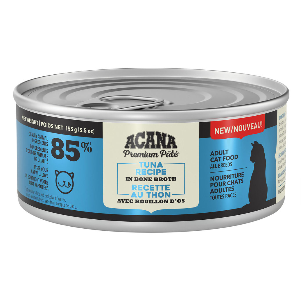 View larger image of Acana, Feline Adult - Tuna in Bone Broth - 155 g - Wet Cat Food