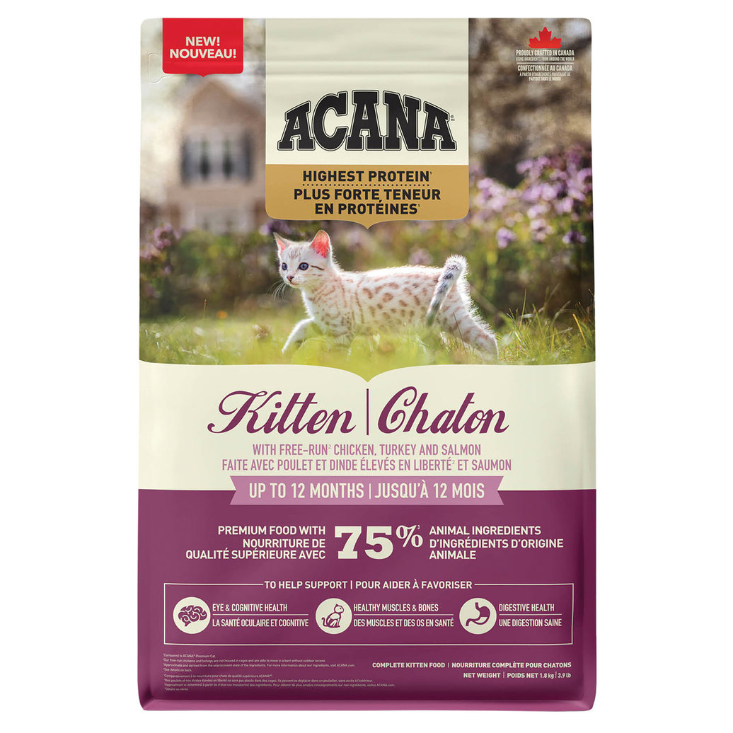 View larger image of Acana, Kitten Highest Protein - 1.8 kg - Dry Cat Food