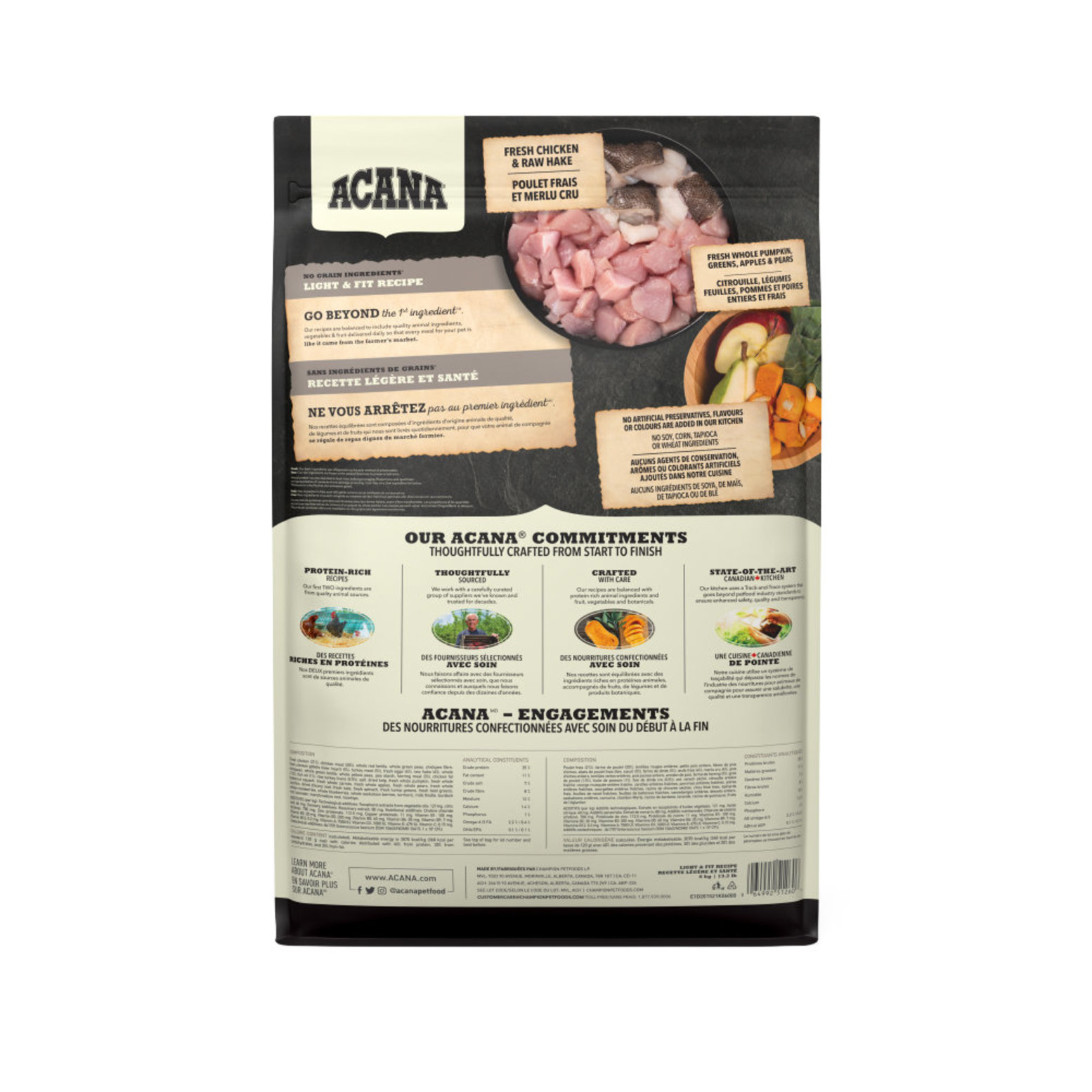 Acana light and 2024 fit dog food