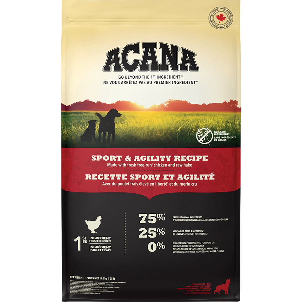 View larger image of Acana, Dog Food, Sport & Agility - 11.4 kg