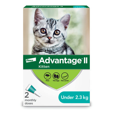 Advantage II - Kitten - <2.3 kg