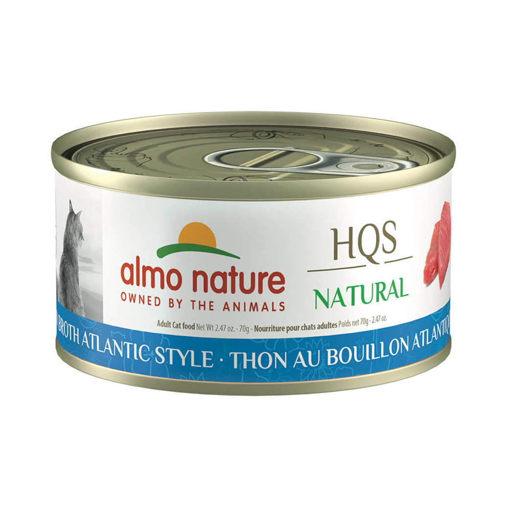 View larger image of Almo Nature, Canned Cat Food, Atlantic Tuna in Broth - 2.5 oz - Wet Cat Food