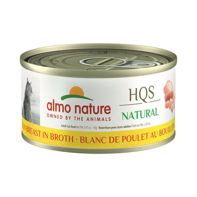 Almo Nature, Can Feline Adult - Chicken Breast in Broth - 2.5 oz - Wet Cat Food