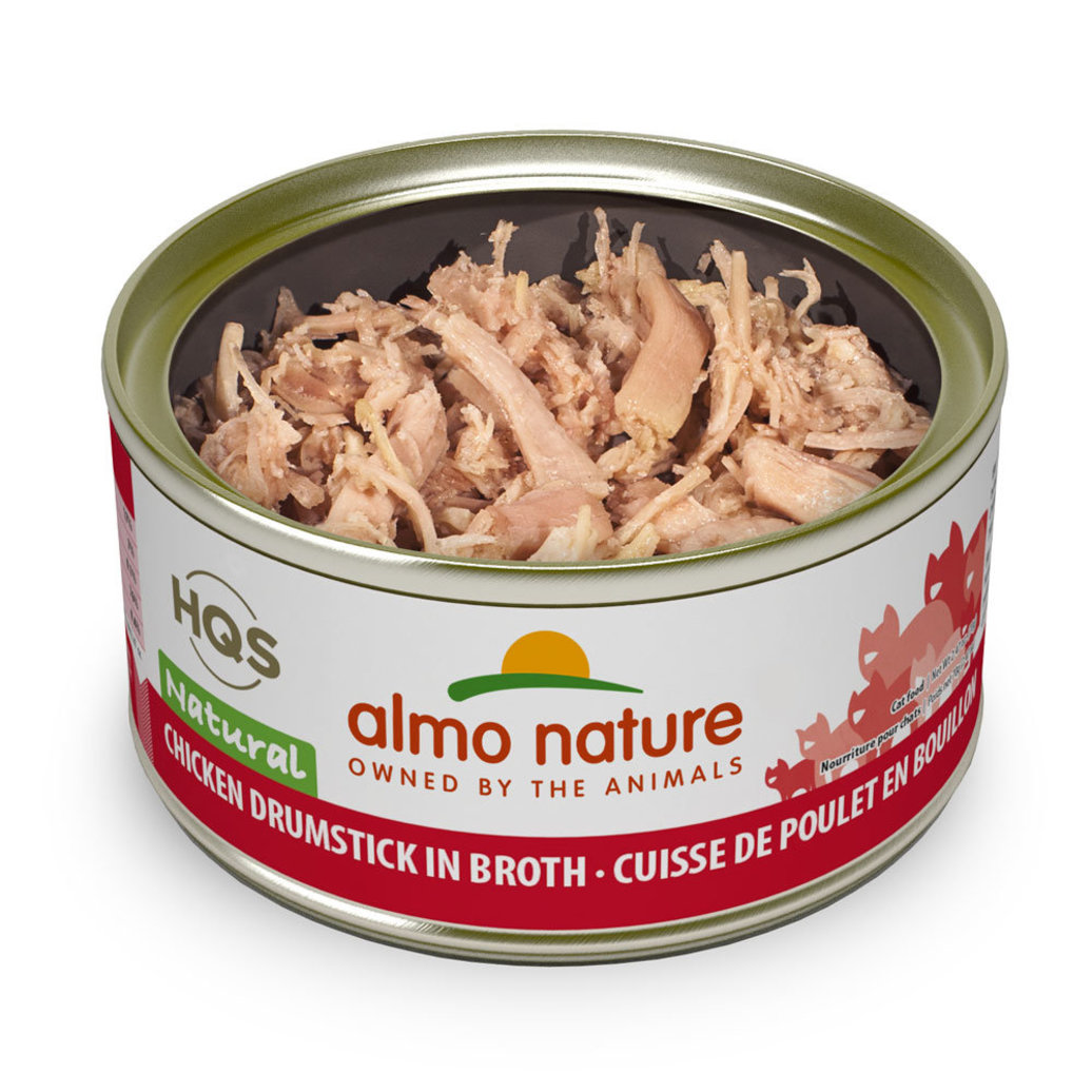 View larger image of Almo Nature, Can Feline Adult - Chicken Drumstick in Broth - 2.5 oz
