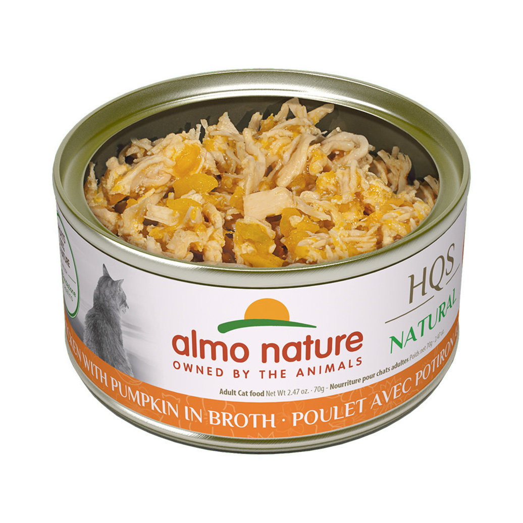 View larger image of Almo Nature, Can Feline Adult - Chicken & Pumpkin in Broth - 2.5 oz - Wet Cat Food