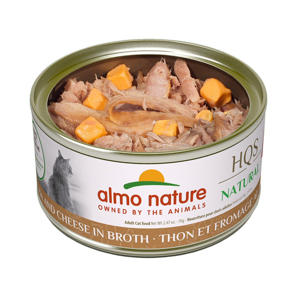 View larger image of Almo Nature, Can Feline Adult - Tuna & Cheese in Broth - 2.5 oz - Wet Cat Food