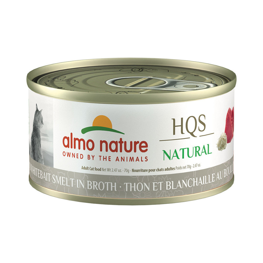View larger image of Almo Nature, Can Feline Adult - Tuna & Whitebait in Broth - 2.5 oz - Wet Cat Food