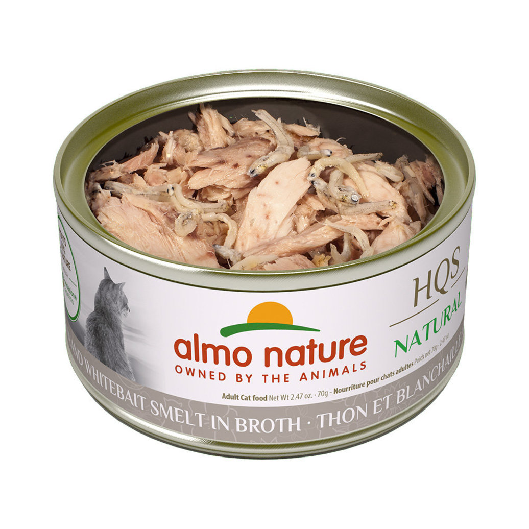 View larger image of Almo Nature, Can Feline Adult - Tuna & Whitebait in Broth - 2.5 oz - Wet Cat Food