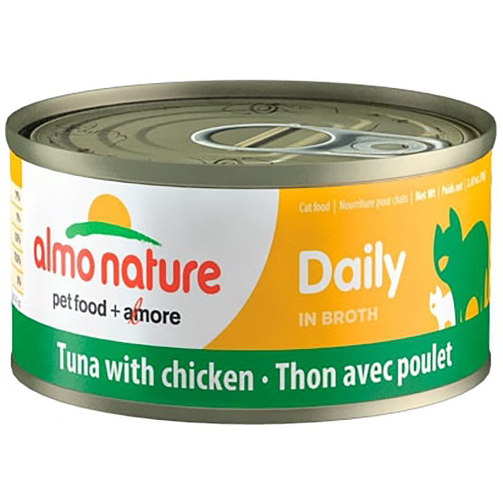 View larger image of Almo Nature, Can, Feline Adult - Daily - Tuna with Chicken - 70 g - Wet Cat Food