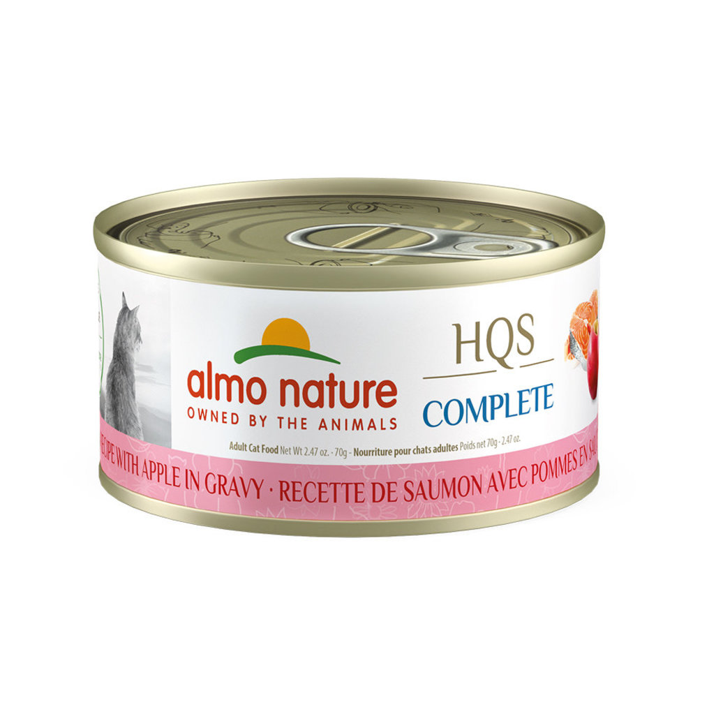 View larger image of Almo Nature, Can, Feline - Salmon w/ Apple - 70 g - Wet Cat Food
