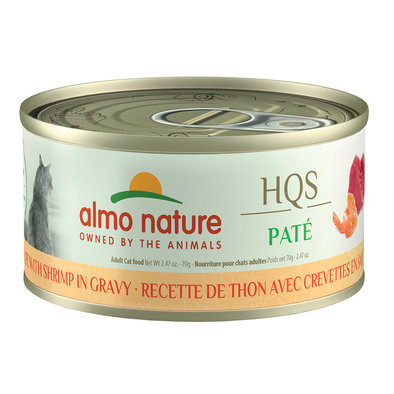 Almo Nature, Can, Feline - Tuna Pate with Shrimp in Gravy - 70 g - Wet Cat Food