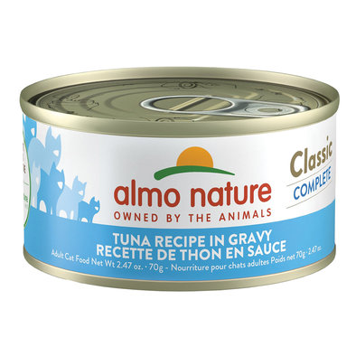 Almo Nature, Can, Feline - Tuna Recipe in Gravy - 70 g - Wet Cat Food