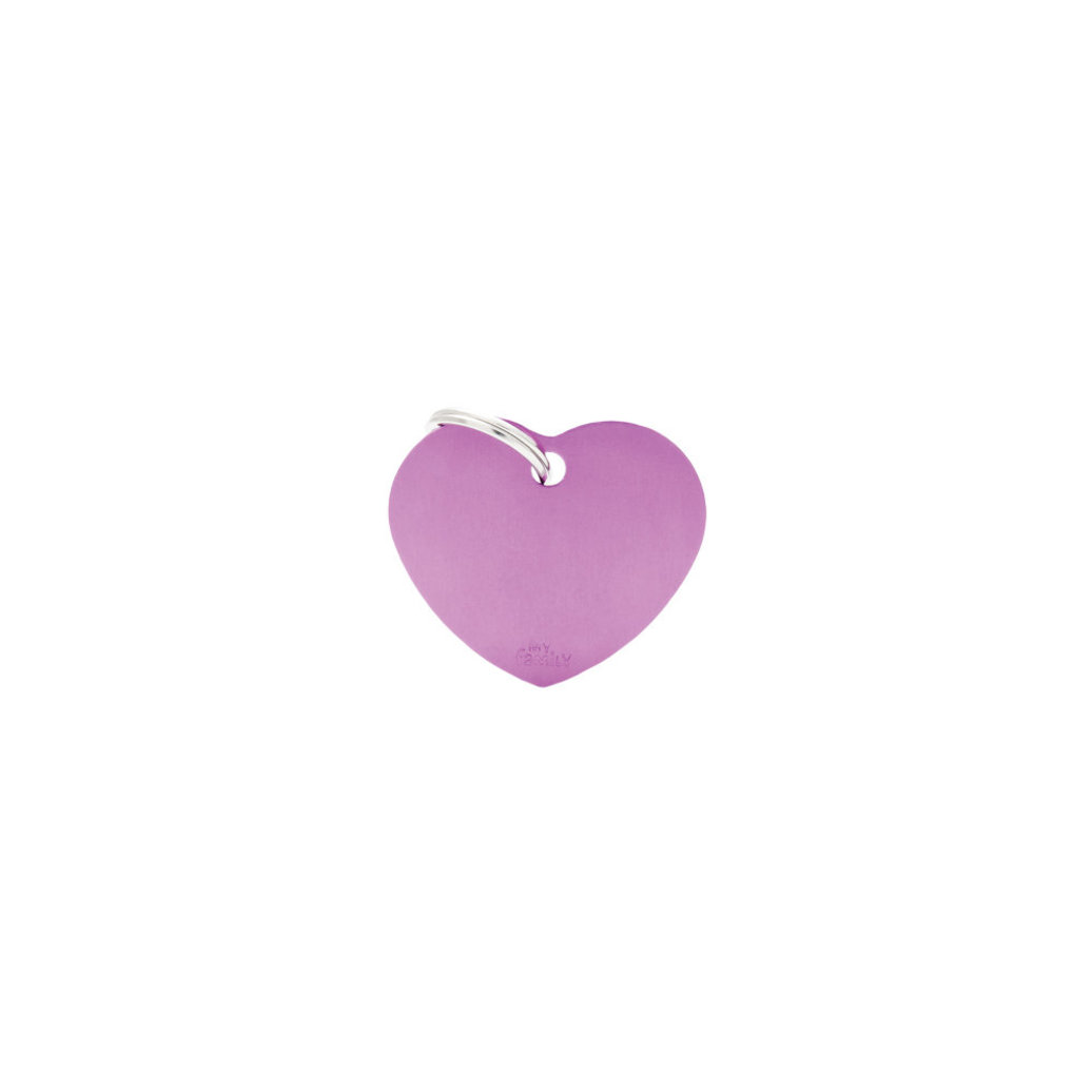 View larger image of Aluminum Heart - Purple - Big