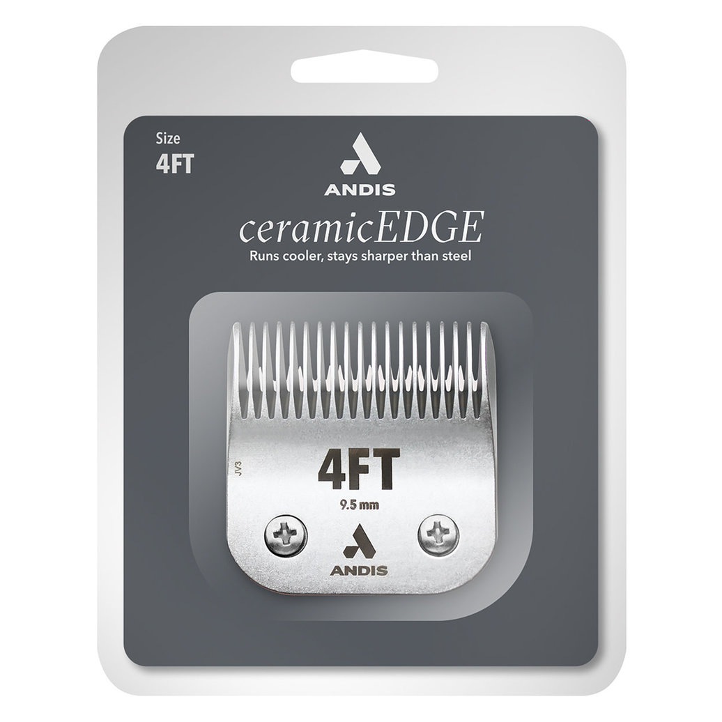 View larger image of Andis, CeramicEdge Blade - #4FT - 3/8" - Grooming Blade