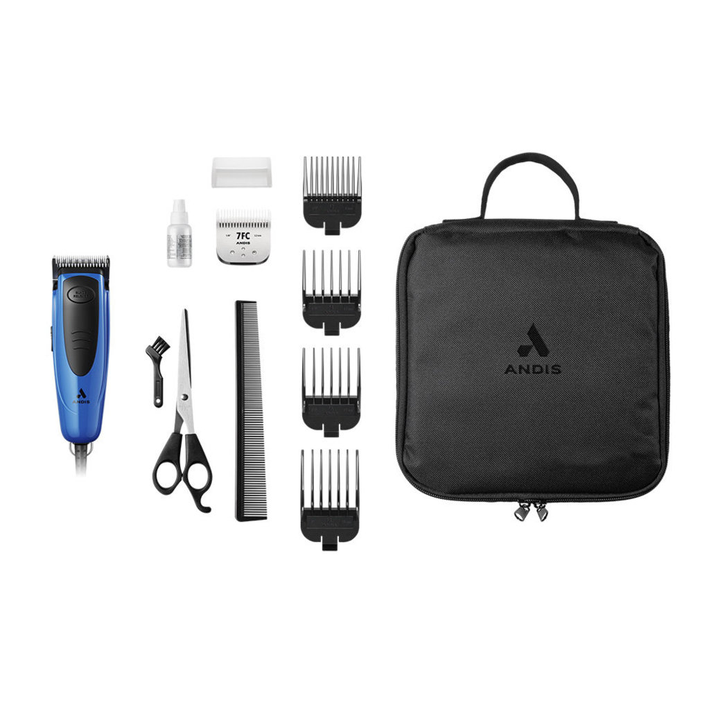 View larger image of Andis, Easy Clip Versa Clipper Kit - Blue - Grooming Clipper