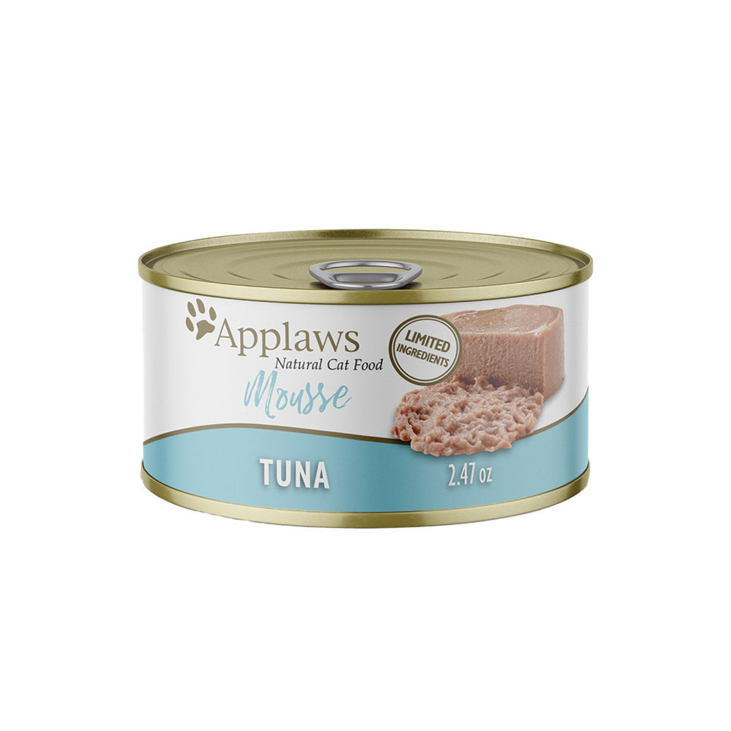 View larger image of Applaws, Can, Feline Adult - Tuna Mousse - 70 g - Wet Cat Food