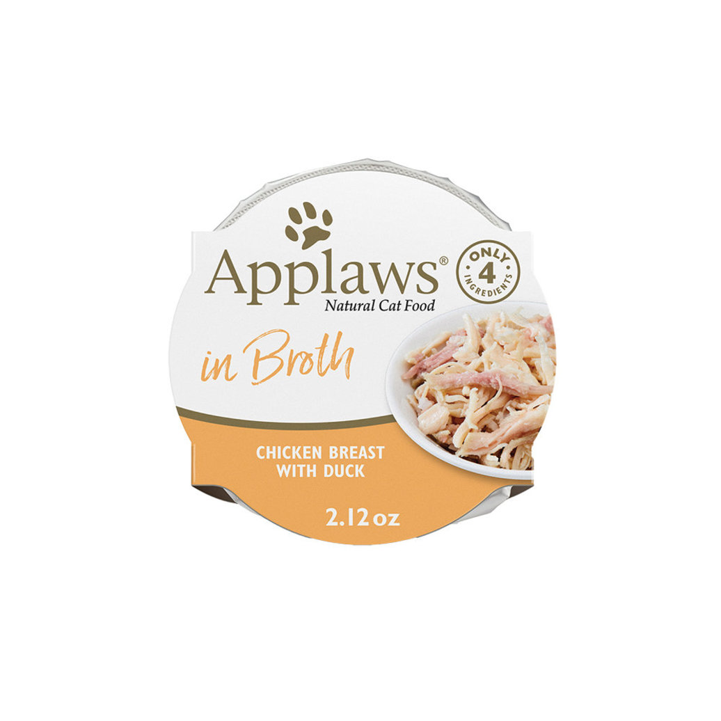 View larger image of Applaws, Pot, Feline Adult - Chicken Breast w/ Duck - 60 g - Wet Cat Food