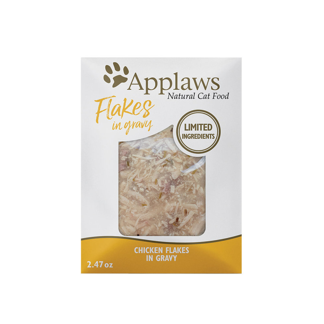 View larger image of Applaws, Pouch, Feline Adult - Chicken Flakes - 70 g - Wet Cat Food