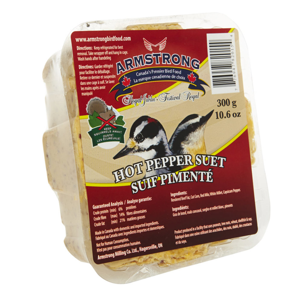 View larger image of Royal Jubilee, Hot Pepper Suet - 300 g