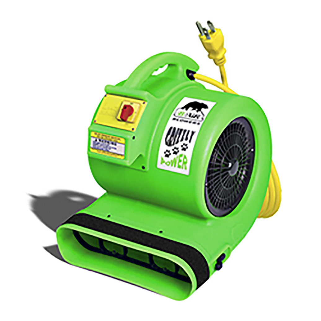 View larger image of B-Air, Grizzly 1HP Cage Dryer - Green