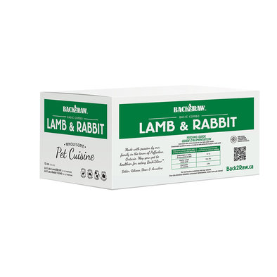 Basics, Patty - Lamb & Rabbit Blend - 5.44 kg(12x0.45kg)