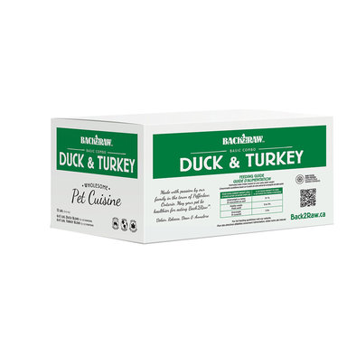 Basics, Patty - Turkey Blend/Duck Blend - 5.44 kg(12x0.45kg)