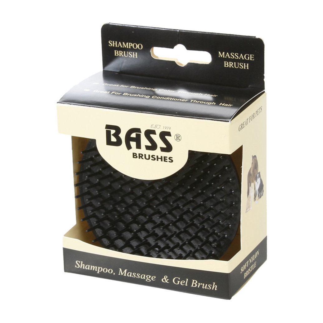 View larger image of Bass, Nylon Shampoo Brush - Black - Small
