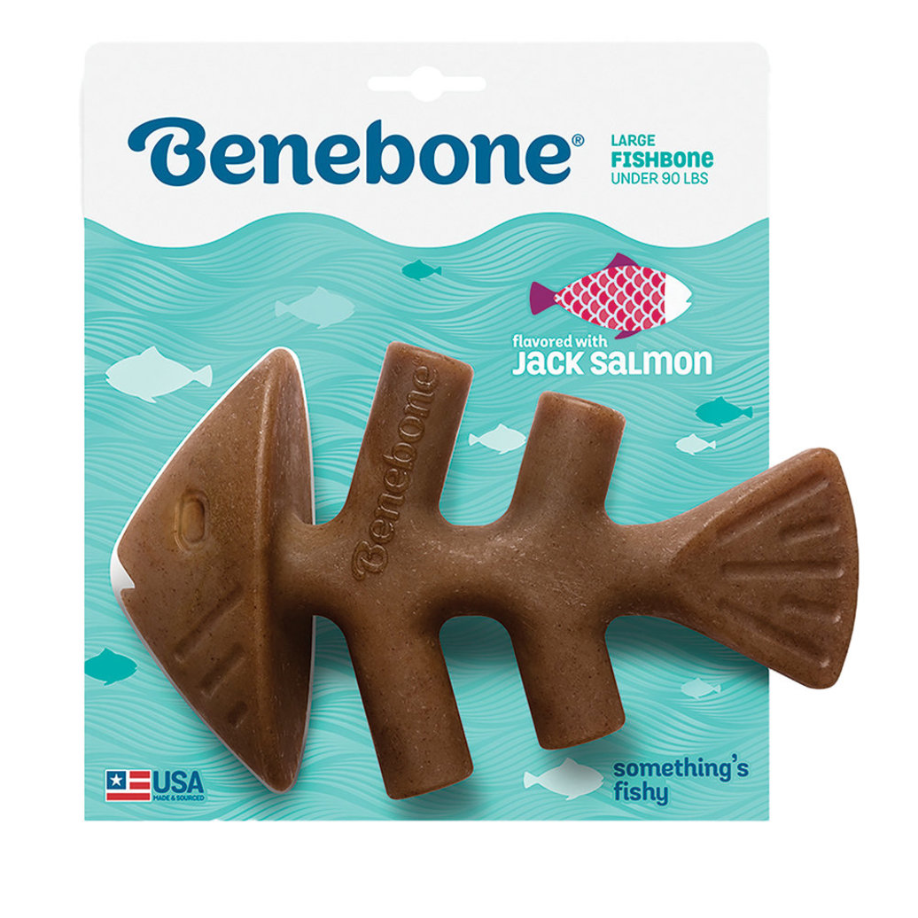 View larger image of Benebone, Fishbone - Salmon