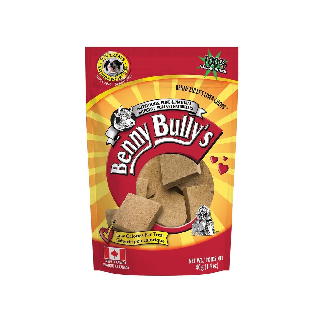 View larger image of Benny Bully's, Liver Chops - Freeze Dried Dog Treat