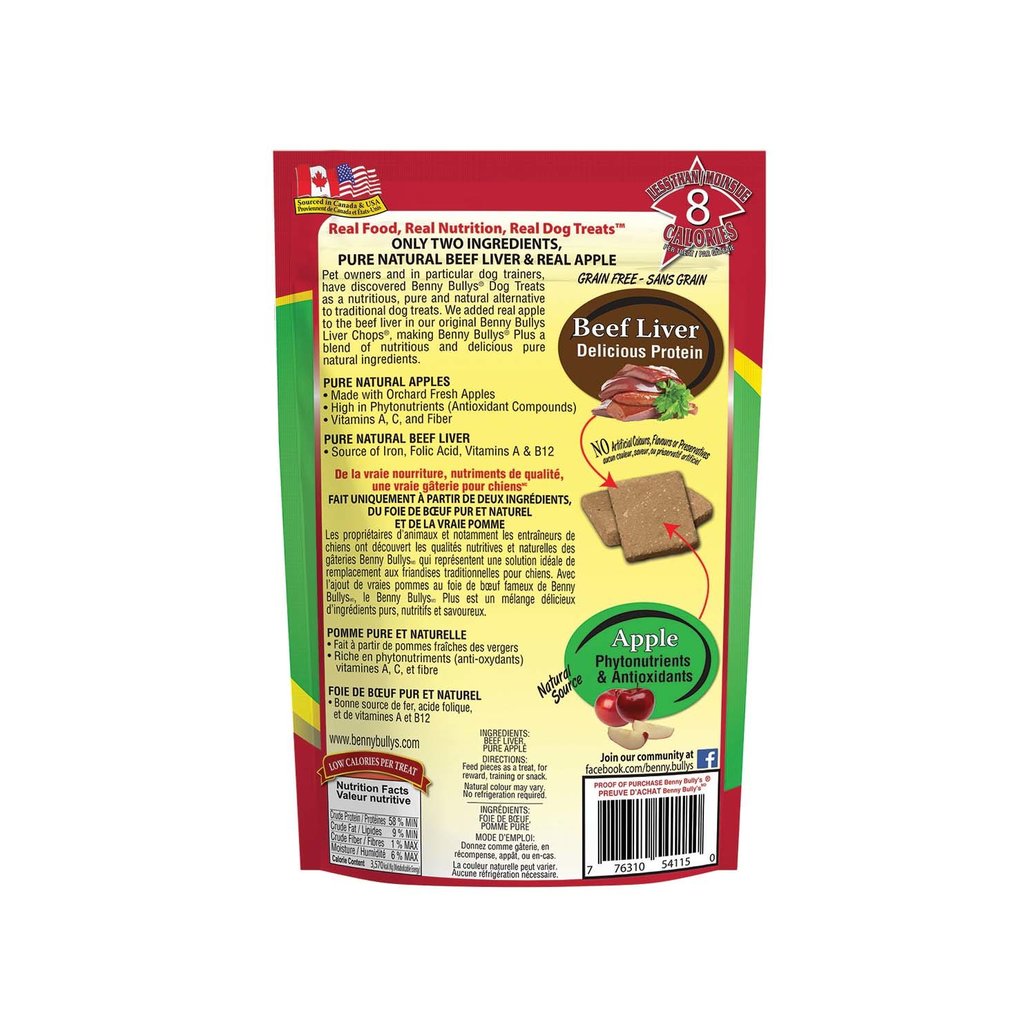 View larger image of Benny Bully's, Liver Plus Apple - 58 g