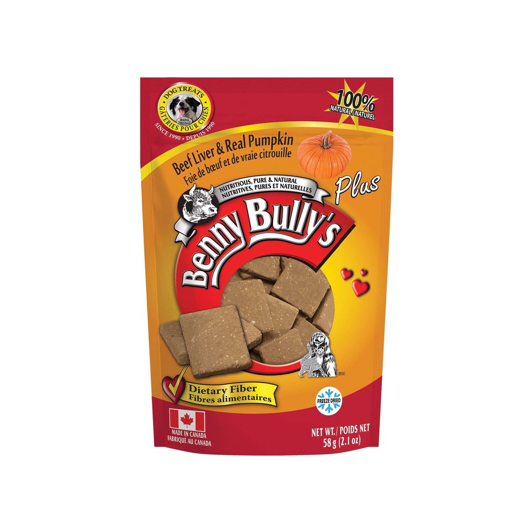 View larger image of Benny Bully's, Liver Plus - Pumpkin - 58 g