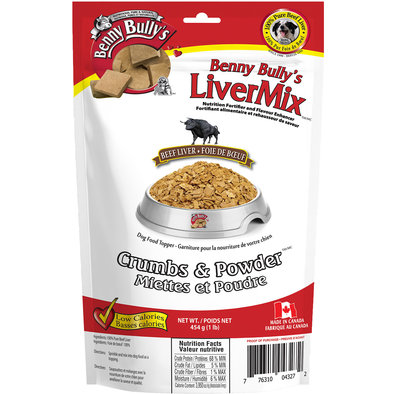 LiverMix Crumbs & Powder - Beef Liver - 454 g