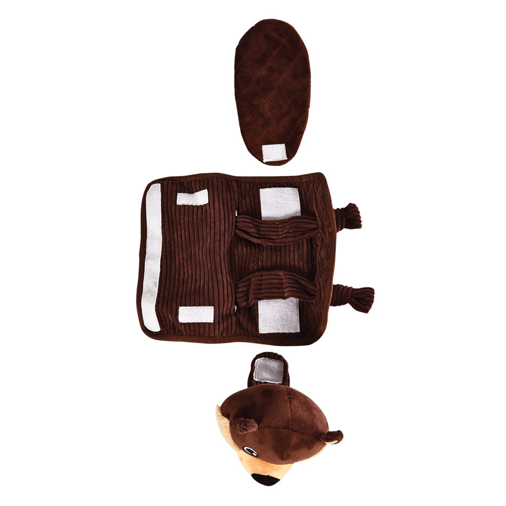 View larger image of BeOneBreed, Bernie the Beaver - Rebuildable Toy - Plush Dog Toy