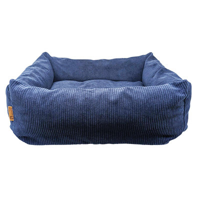 BeOneBreed, Cozy Bed - Corduroy - Navy - Small