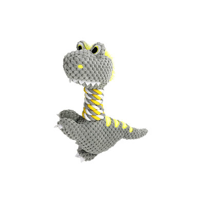 Rex the Dino - Grey/Yellow - 16.5"